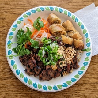 Flame Broiled Pork Patty / Bún Nem Nướng