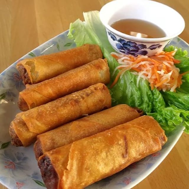 Deep Fried Egg Rolls.