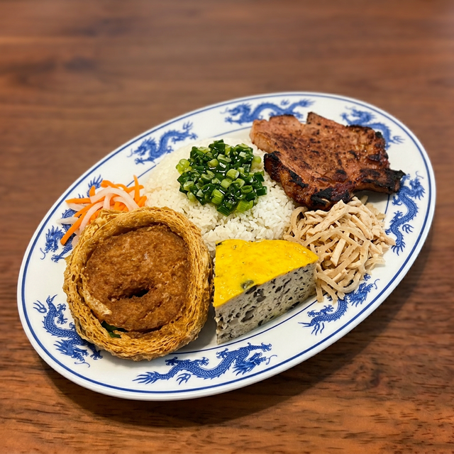 Combination Rice Plate.